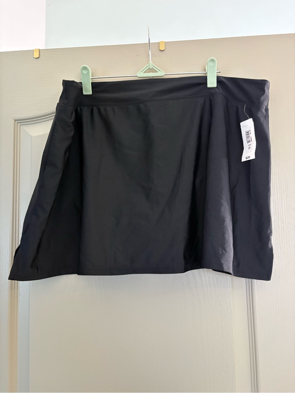 Classic Black Swim Skirt Bikini Bottom